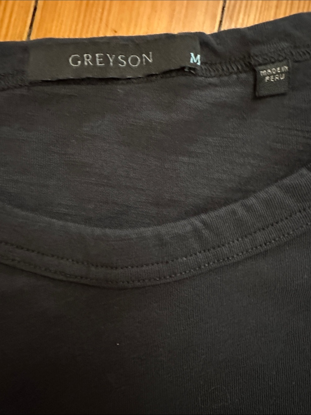 Greyson Men's Black Crew Neck T-Shirt
